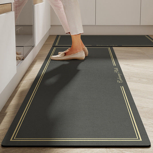 Absorbent Kitchen Mat and Rug, Non-Slip Washable Mat